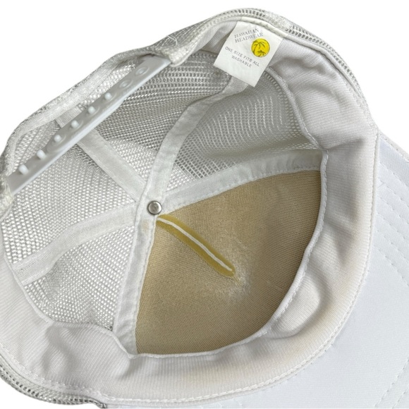 Vintage Trucker White Mesh Cap Size OS - Picture 3 of 4